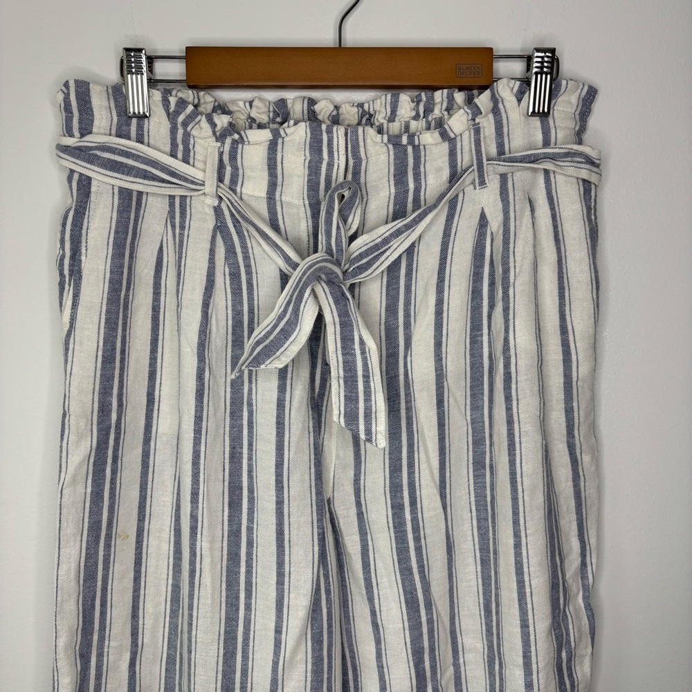 Philosophy Wide Linen Pants